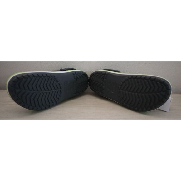 Crocs 205089-0GX Unisex Men's 9 Women's 11 Slate Gray/Lime Punch Bayaband Clogs - Picture 9 of 15